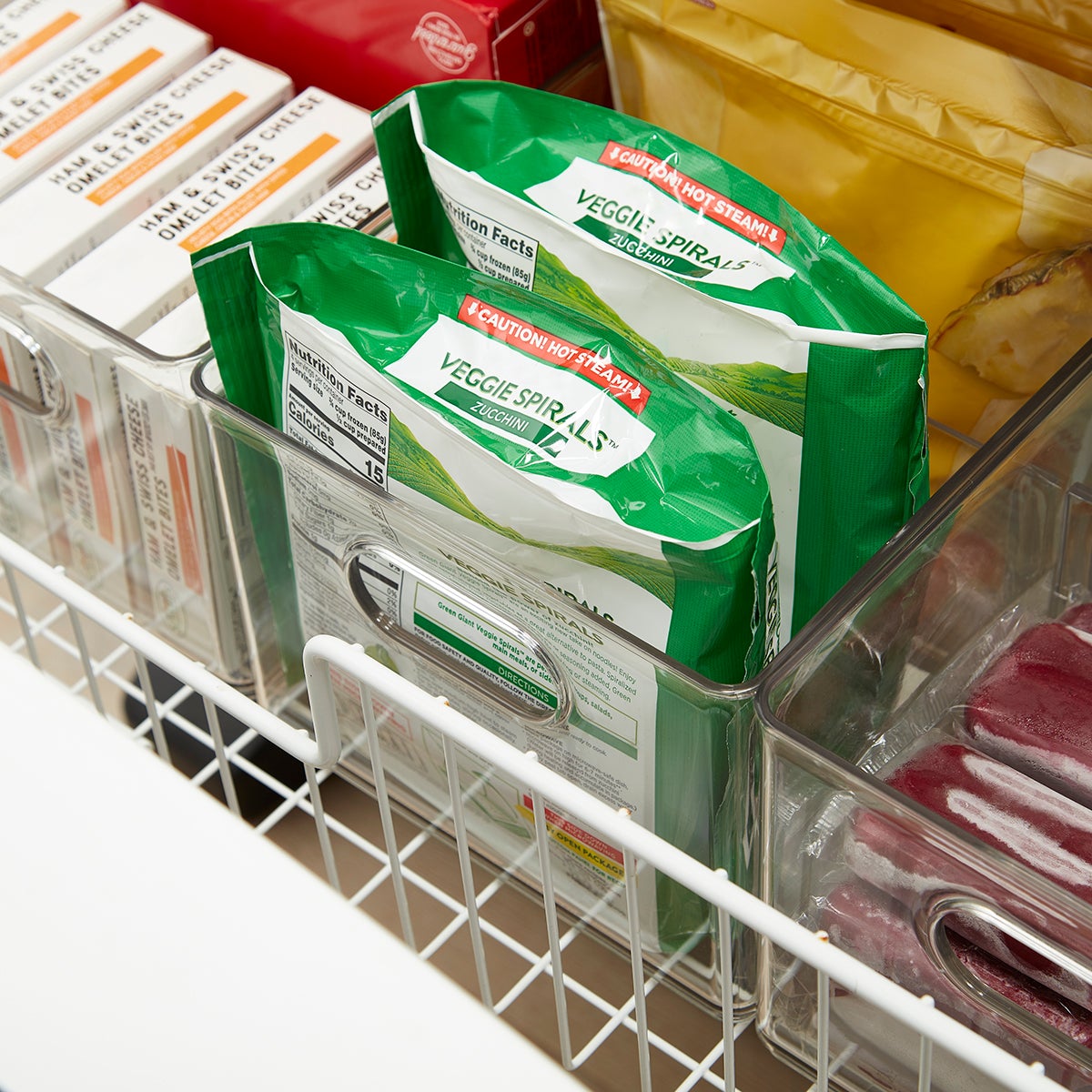 The Home Edit Divided Freezer Bin The Container Store